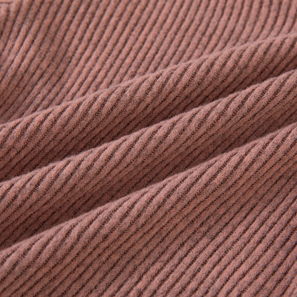 Girls' Solid-Colour Spring/Autumn Long-Sleeved Top and Casual Trousers Two-Piece Set, Trendy Outfit, Children's Fashion Clothing