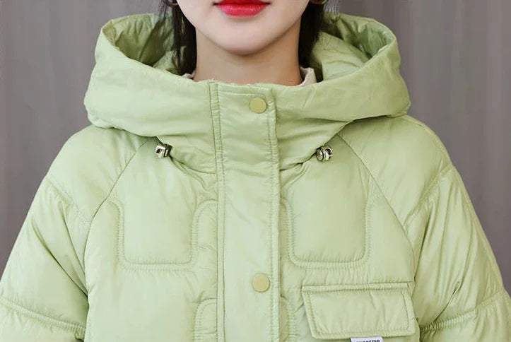 Loose Casual Short Padded Coats for Women Cotton Parkas Woman Great Warm Winter on Sale Discount Fashion 2025 Quilted Jackets