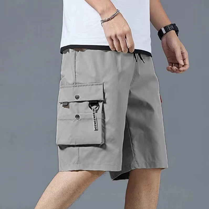 Cargo Shorts Men's fashion 2024 summer ins casual casual pants students trend port wind pants