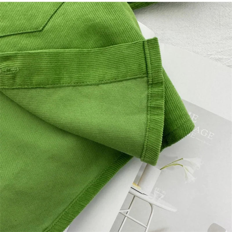 Boys Baby's Kids Blouse Coat Jacket Outwear Cotton 2024 Green Spring Autumn Shirts Outwear Sunscreen Beach Children's Clothing