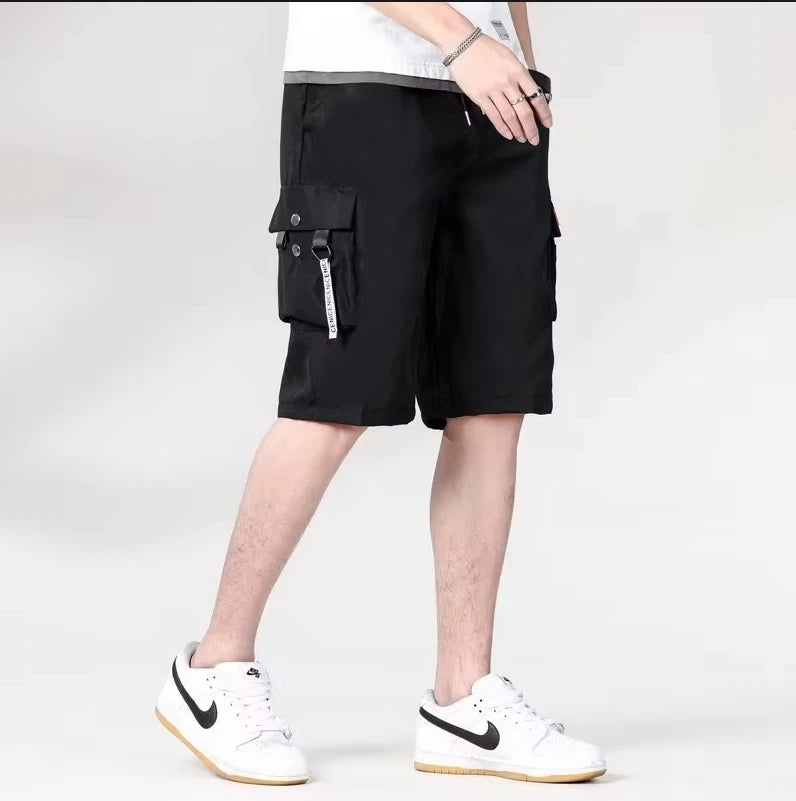 Cargo Shorts Men's fashion 2024 summer ins casual casual pants students trend port wind pants