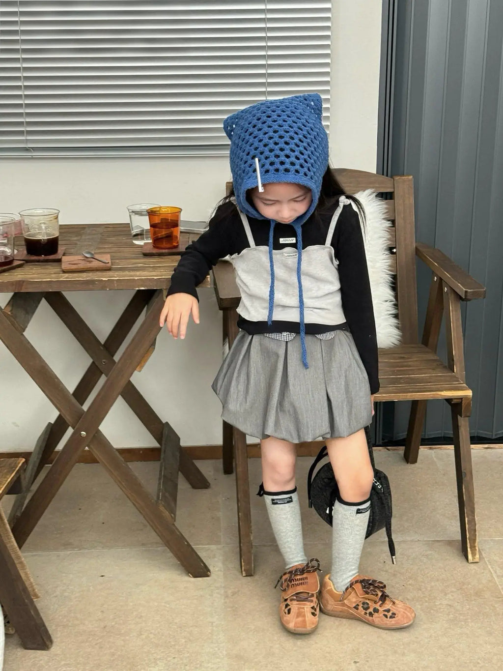 Girls Suit 2025 Autumn New Children's Clothing Girls Baby Fashion Fake Two Bottom Shirt Skirt Two Sets of Casual Simple Match