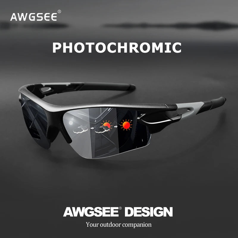 Sports Sunglasses for Men & Women – Semi-Rimless UV400 Protection for Baseball, Running, Fishing, Golf & Driving