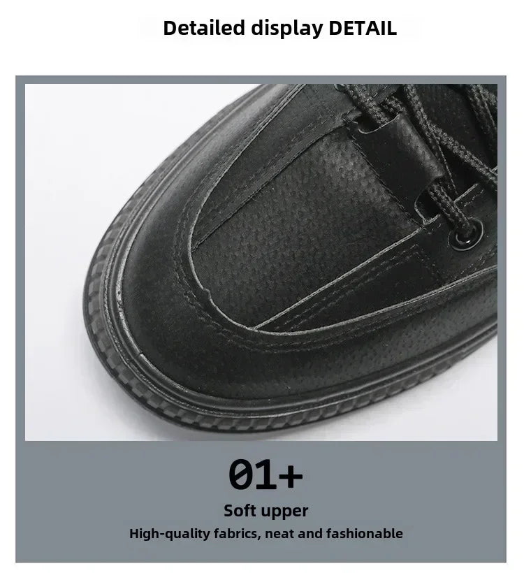 New Breathable Work Safety Shoes Trendy Versatile Comfortable Eva Insoles Rubber Upper shoes for men sneakers men Wear resistant