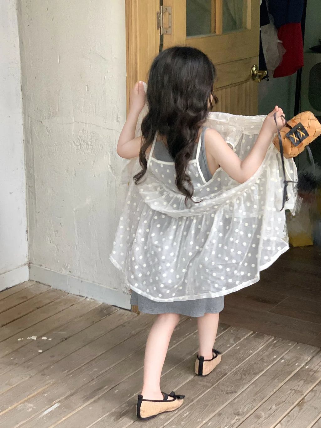 Girls Summer 2025 New Korean Sweet Clothing Suit Children's Vest Skirt Lace Embroidered Skirt Baby Casual  Fashion