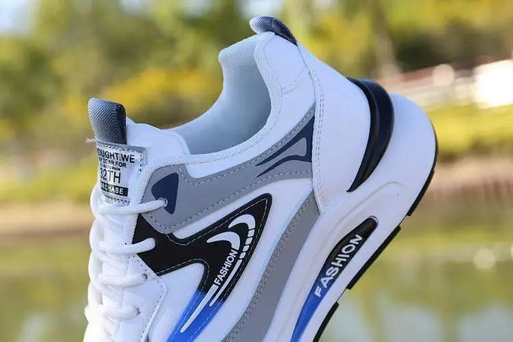 Shoes for Men Lightweight Pu Leather Casual Shoes 2025New Men's Sneakers Fashion Men Tennis Shoes Breathable Sport Running Shoe