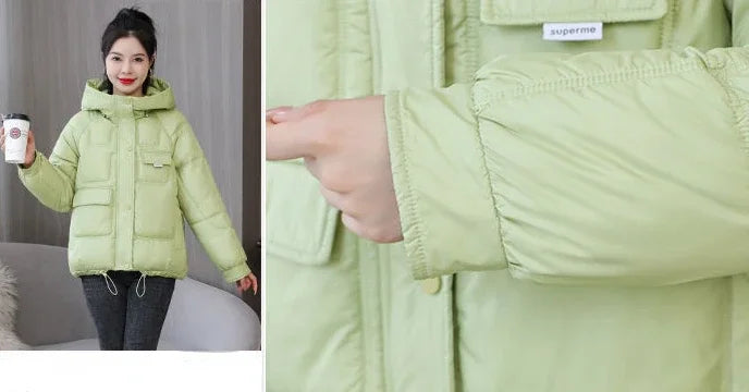 Loose Casual Short Padded Coats for Women Cotton Parkas Woman Great Warm Winter on Sale Discount Fashion 2025 Quilted Jackets