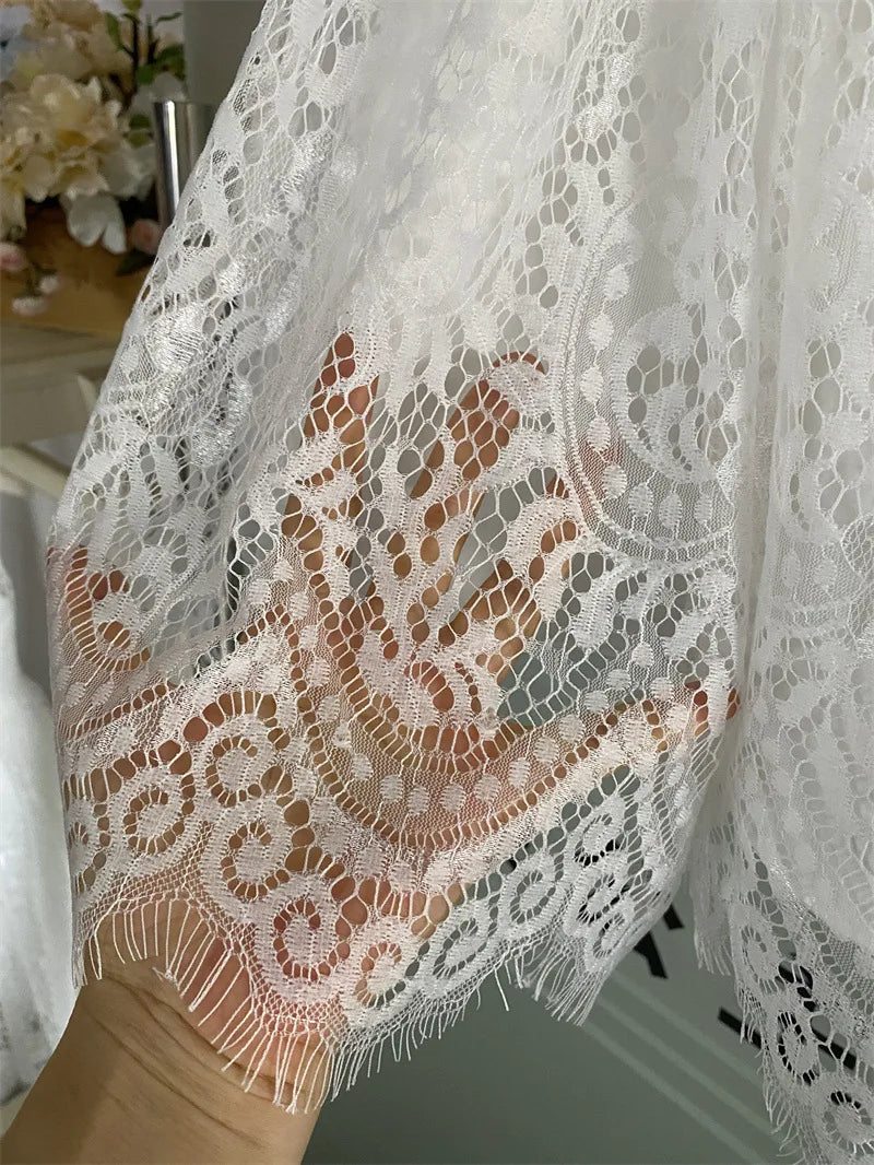 Girls Fashion Open Back Princess Dress 3-12 Years Old New Mesh Lace Long Dress Birthday Wedding Flower Girl Performance Clothing