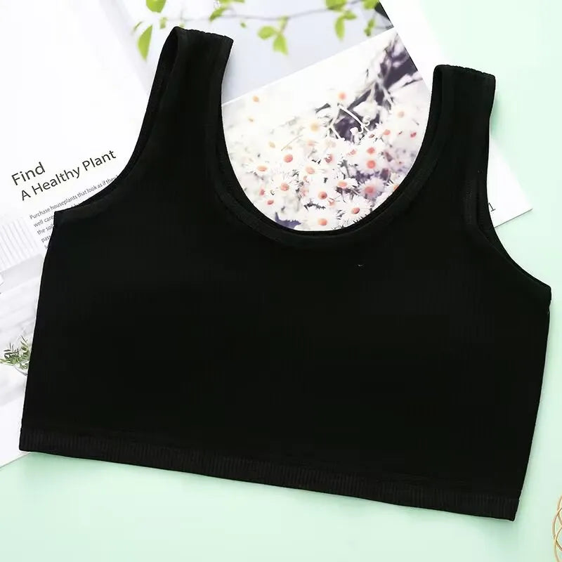 Girls Training BraTeenage Underwear Vest Adolescente Underwear Puberty Clothing 8-14Year