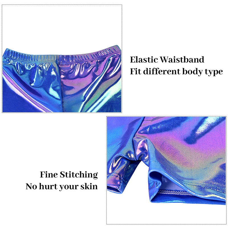 Girls  Vest  Gymnastics Leotard Sparkle 4 Piece Dance Unitard for Kids Toddler Athletic Tumbling Outfits