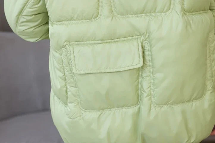 Loose Casual Short Padded Coats for Women Cotton Parkas Woman Great Warm Winter on Sale Discount Fashion 2025 Quilted Jackets