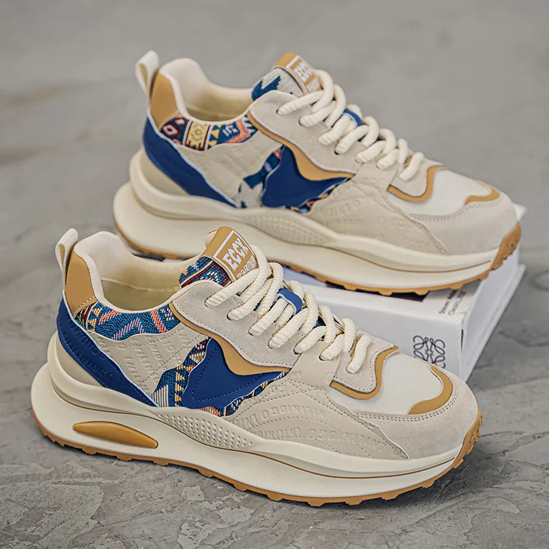 Men's Casual Sports Shoes - Stylish, Lightweight, Versatile & Comfortable Trendy Shoes for Street & Outdoor Wear