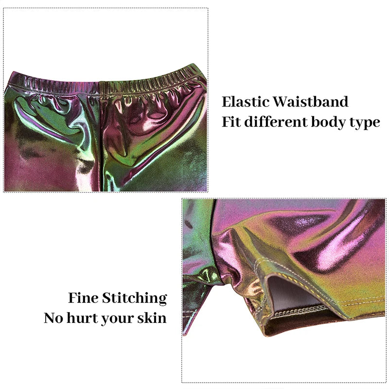 Girls  Vest  Gymnastics Leotard Sparkle 4 Piece Dance Unitard for Kids Toddler Athletic Tumbling Outfits