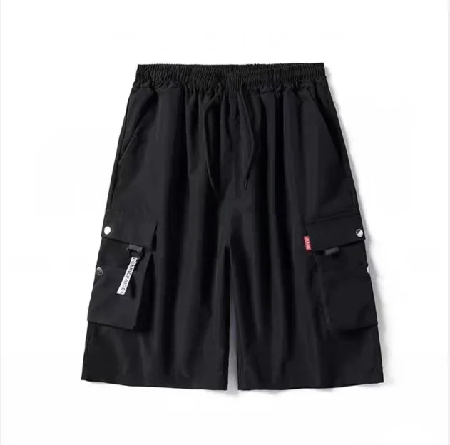 Cargo Shorts Men's fashion 2024 summer ins casual casual pants students trend port wind pants