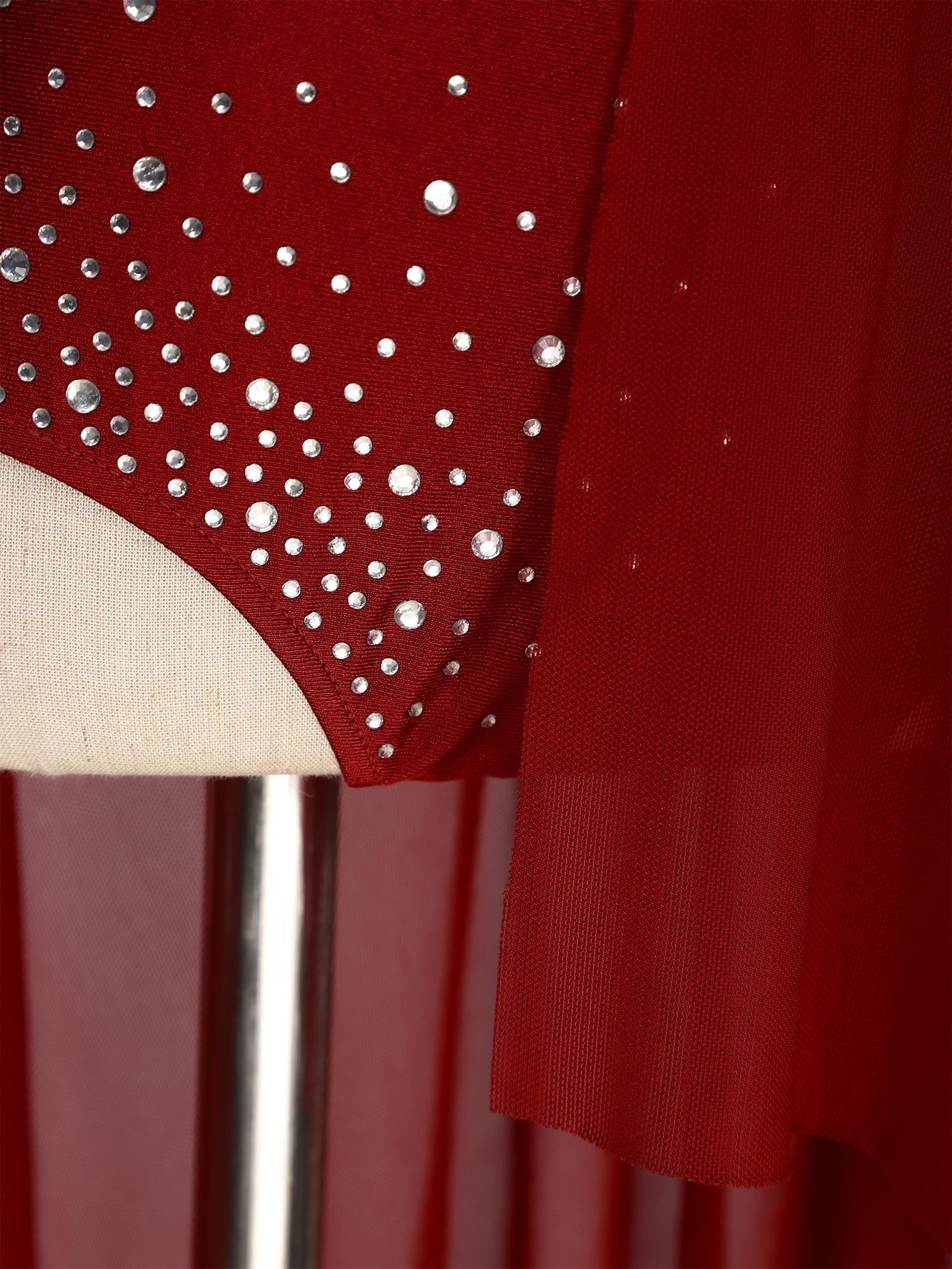 Girls Lyrical Dance Outfit Shiny One Shoulder Crop Top with Skirt for Jazz Skating Ballet Gymnastics Acrobatics Performance