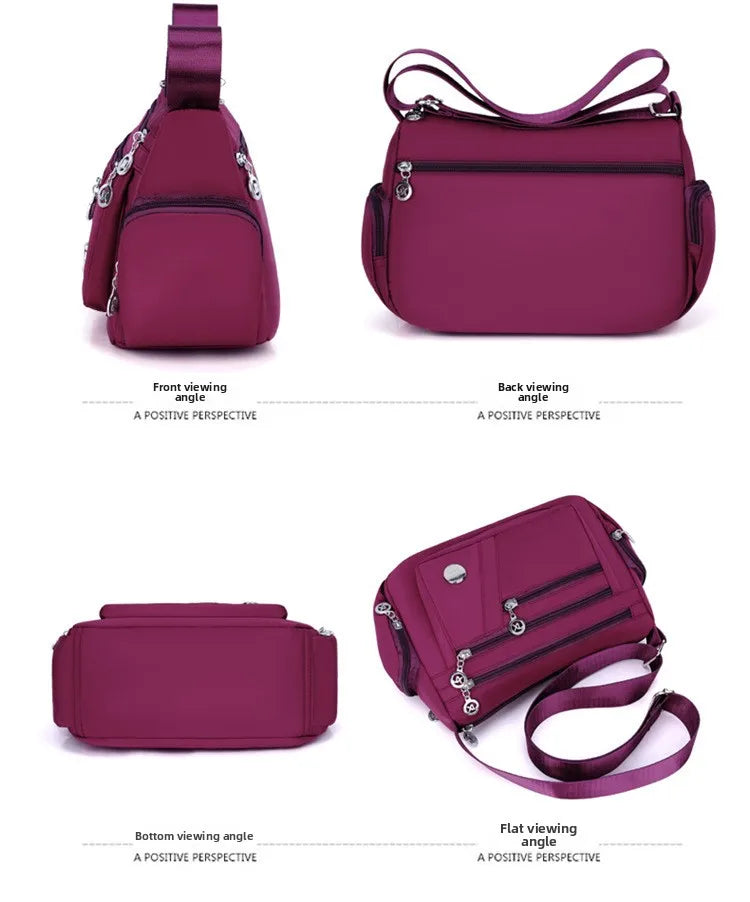 New Women Bag Nylon Waterproof Messenger Bags For Lady Crossbody Shoulder Bag Casual Handbags High Quality Multifunctional