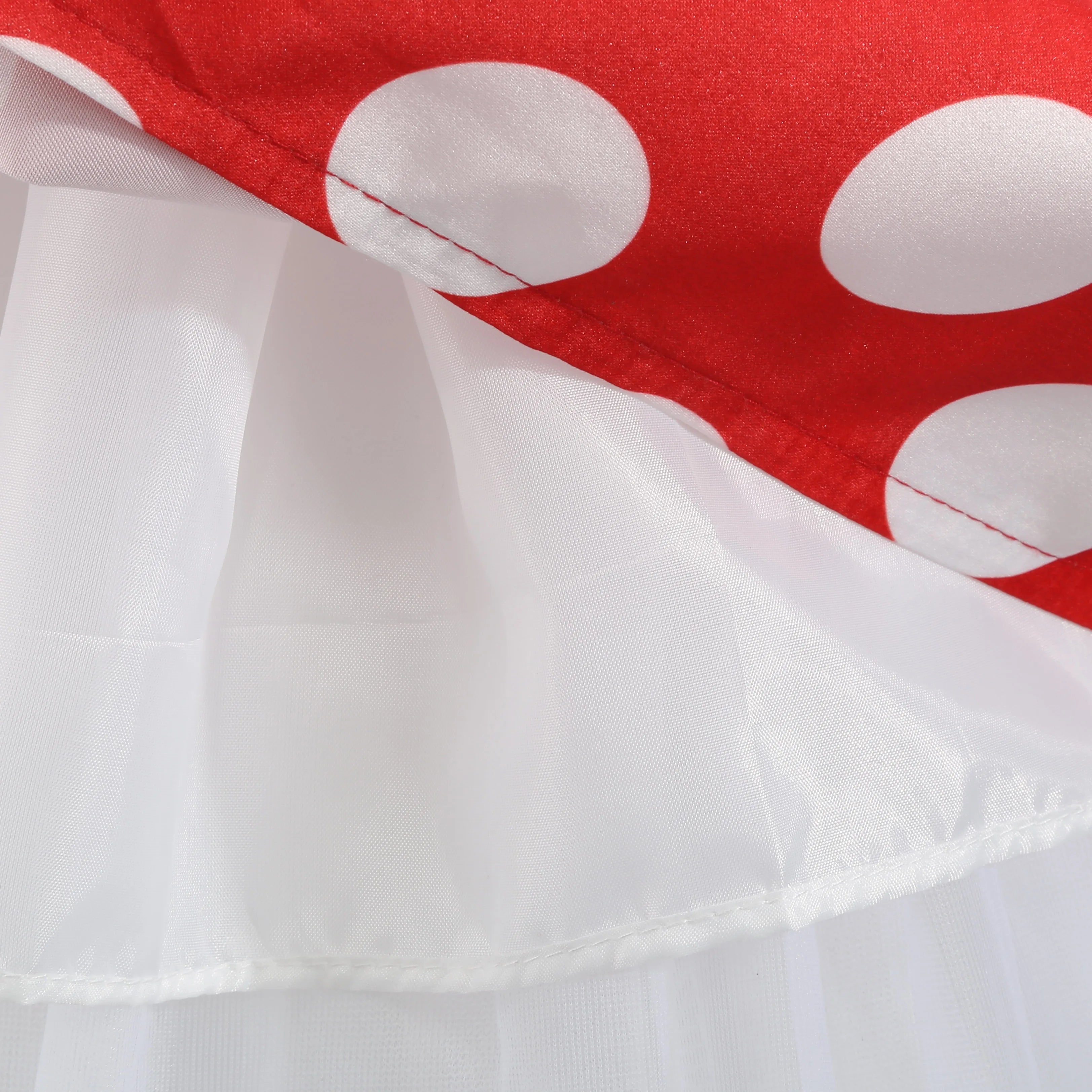 Girls' clothing, girls' baby clothes, skirt with bow and polka dot pattern, imitation show, Halloween party, exquisite clothing