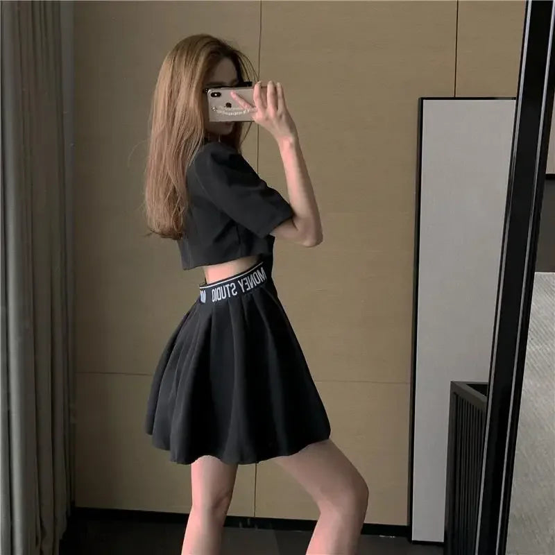 Dresses for Women 2025 Woman Dress Short Mini Black Clothes Korean Style Chic and Elegant Pretty X Sensual Sexy Y2k Fashion Sale