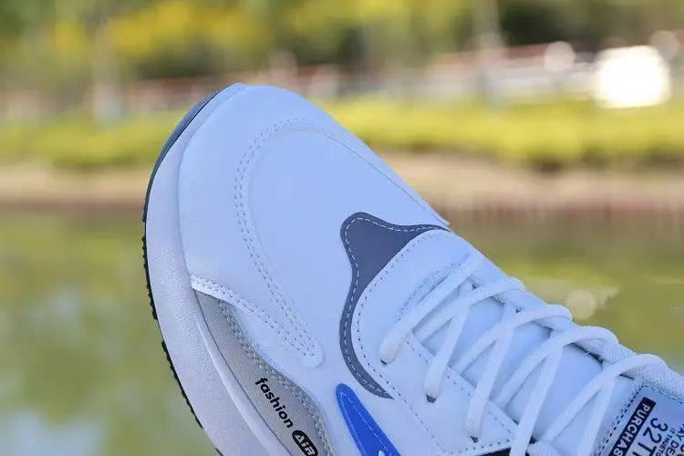 Shoes for Men Lightweight Pu Leather Casual Shoes 2025New Men's Sneakers Fashion Men Tennis Shoes Breathable Sport Running Shoe