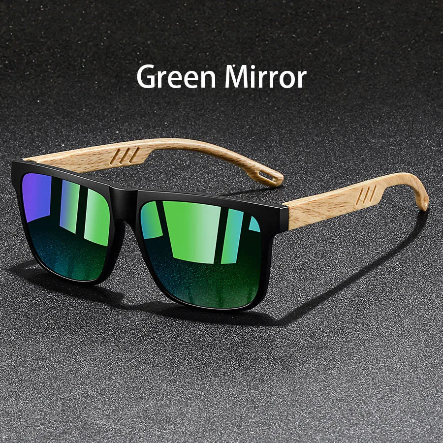 Fashion Vintage Square Square Frame Sunglasses Men Women Fishing Driving Man Luxury Brand Designer Sun Glasses UV400 Eyewear