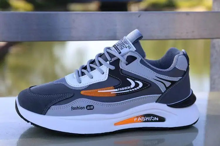 Shoes for Men Lightweight Pu Leather Casual Shoes 2025New Men's Sneakers Fashion Men Tennis Shoes Breathable Sport Running Shoe