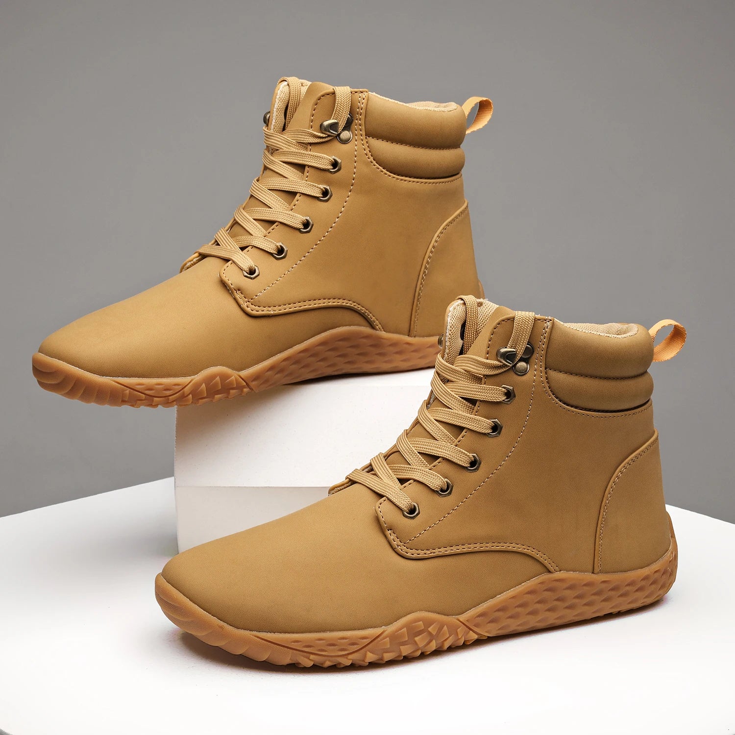 Men Wide Barefoot Shoes for Men Outdoor Trail Running Minimalist Walking Shoes Water resistant Non slip boots wear resistant