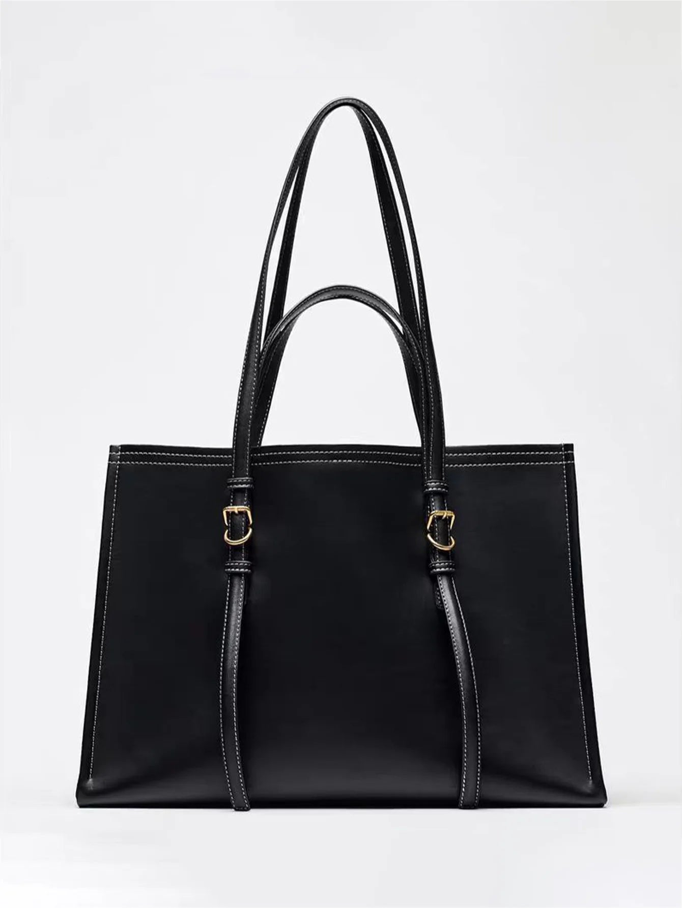 Large Capacity Tote Bags for Women Fashion Designer Shoulder Bag Soft PU Leather Women's Handbags Commuting Shopper Women Bag