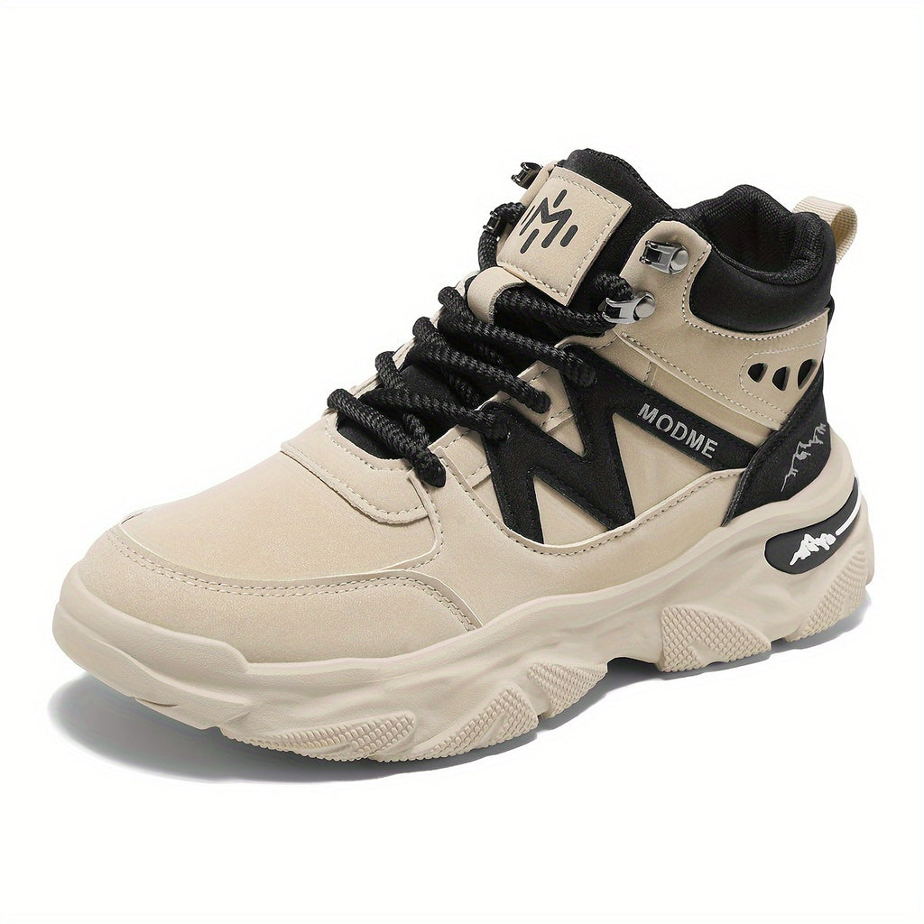 [Breathable Durable Outdoor Boots] MODME-Women Boots Outdoor Trekking Mid Backpacking Mountaineering Lightweight Boots- All-Day Comfort, Breathable & Durable - For Hiking, Trekking, Climbing, Daily Work