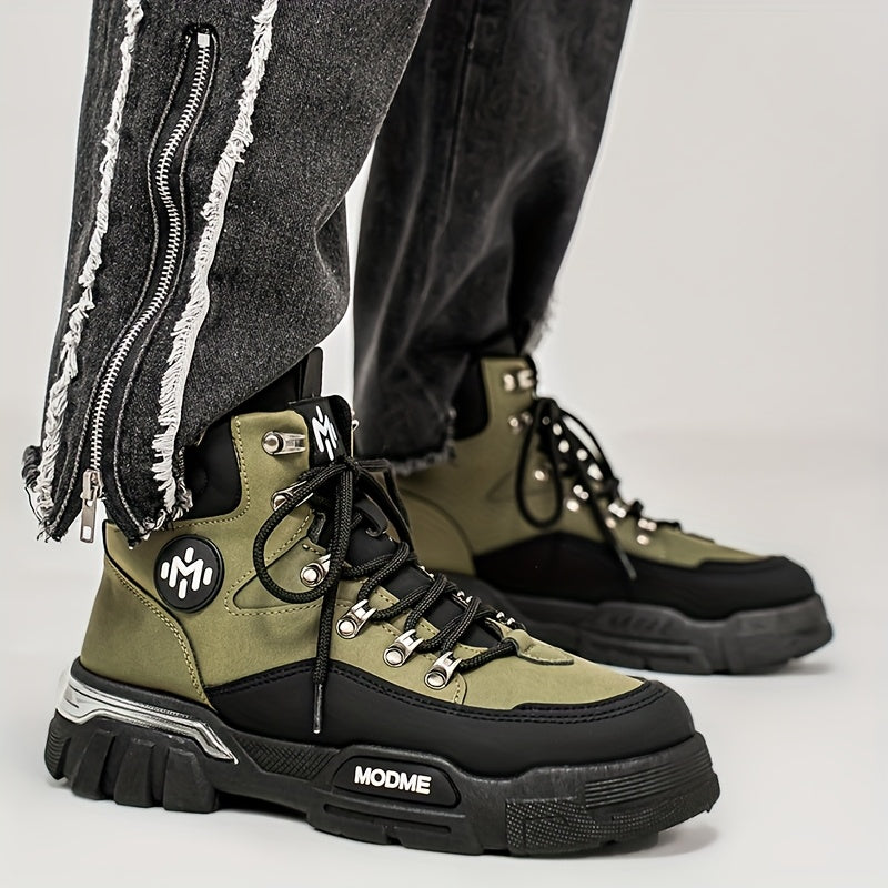 MODME-Women Boots Outdoor Trekking Mid Backpacking Mountaineering Lightweight Boots- All-Day Comfort, Breathable & Durable - For Hiking, Trekking, Climbing, Daily Work